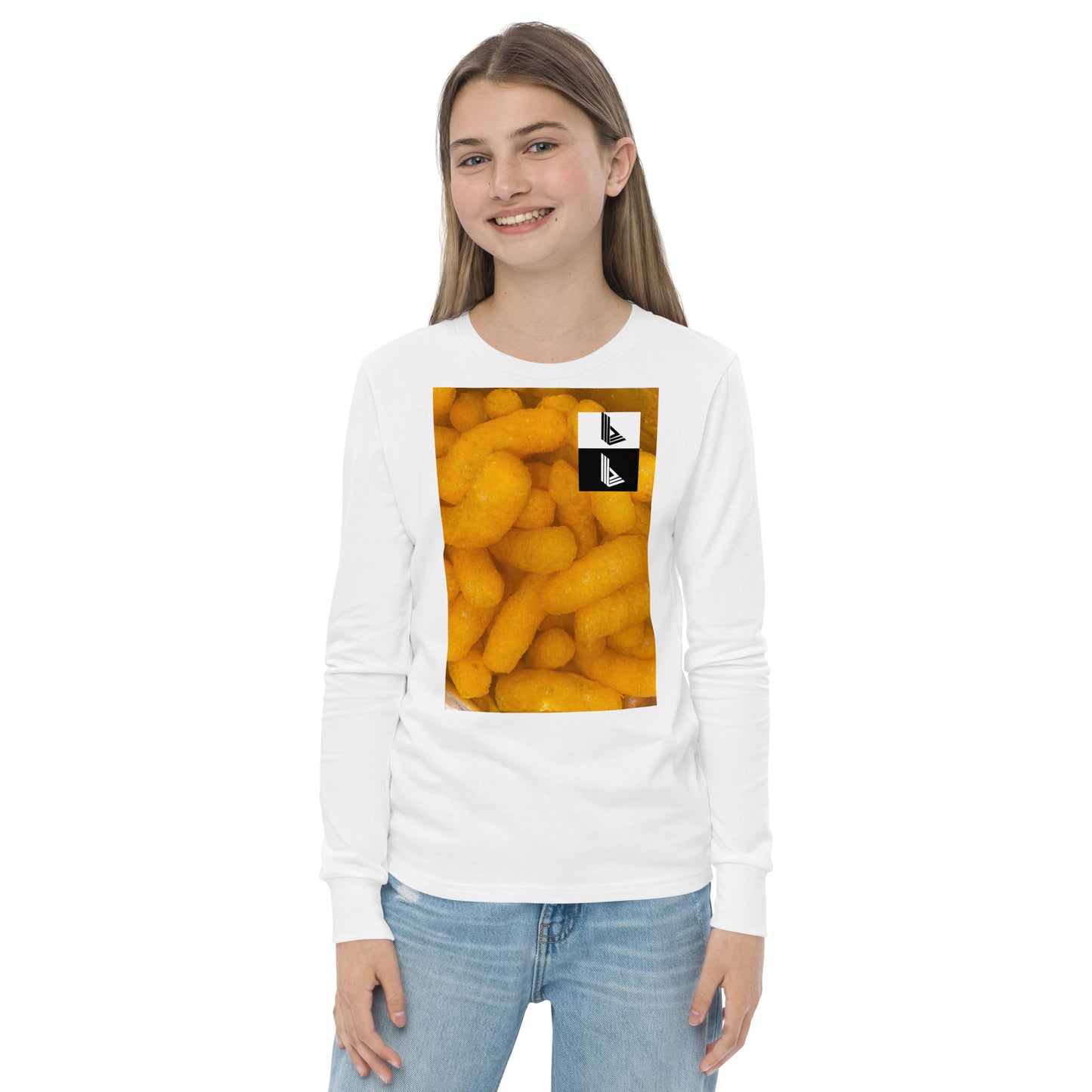 Youth long sleeve tee exc l design