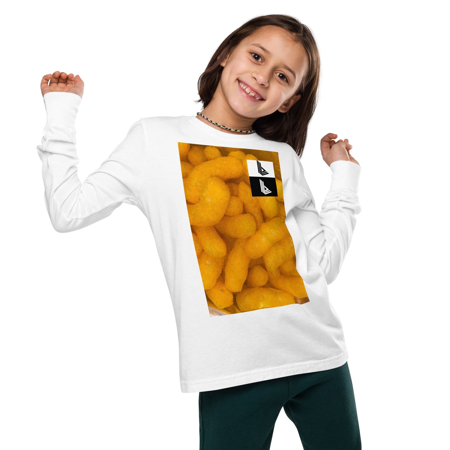 Youth long sleeve tee exc l design