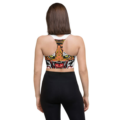 Longline sports bra