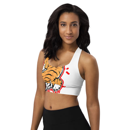 Longline sports bra