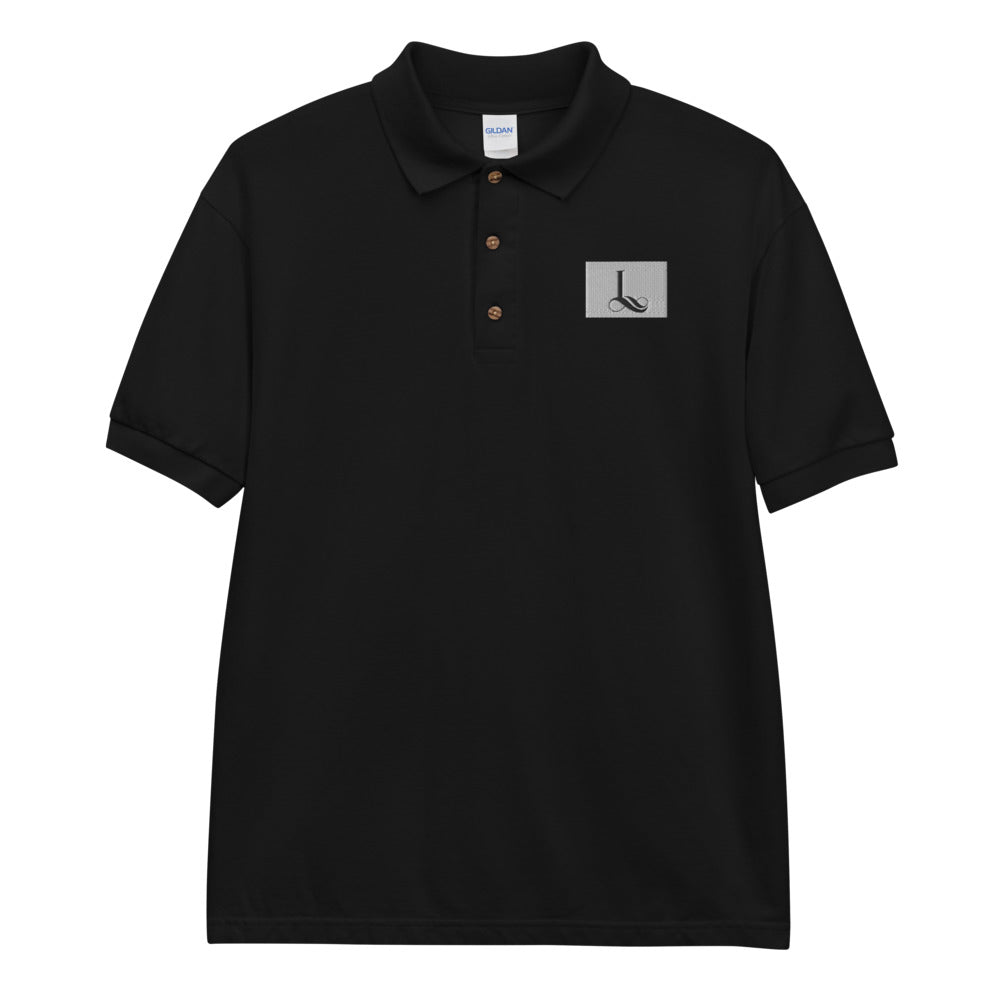 Embroidered Polo Shirt L