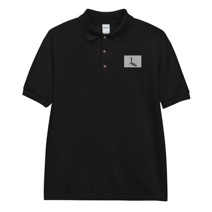 Embroidered Polo Shirt L