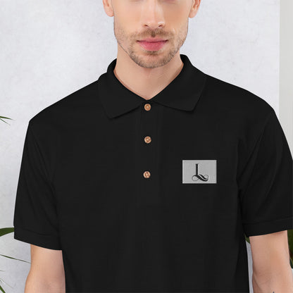 Embroidered Polo Shirt L