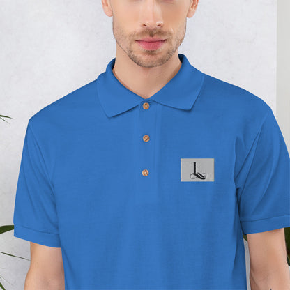 Embroidered Polo Shirt L