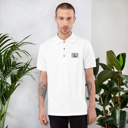 Embroidered Polo Shirt L