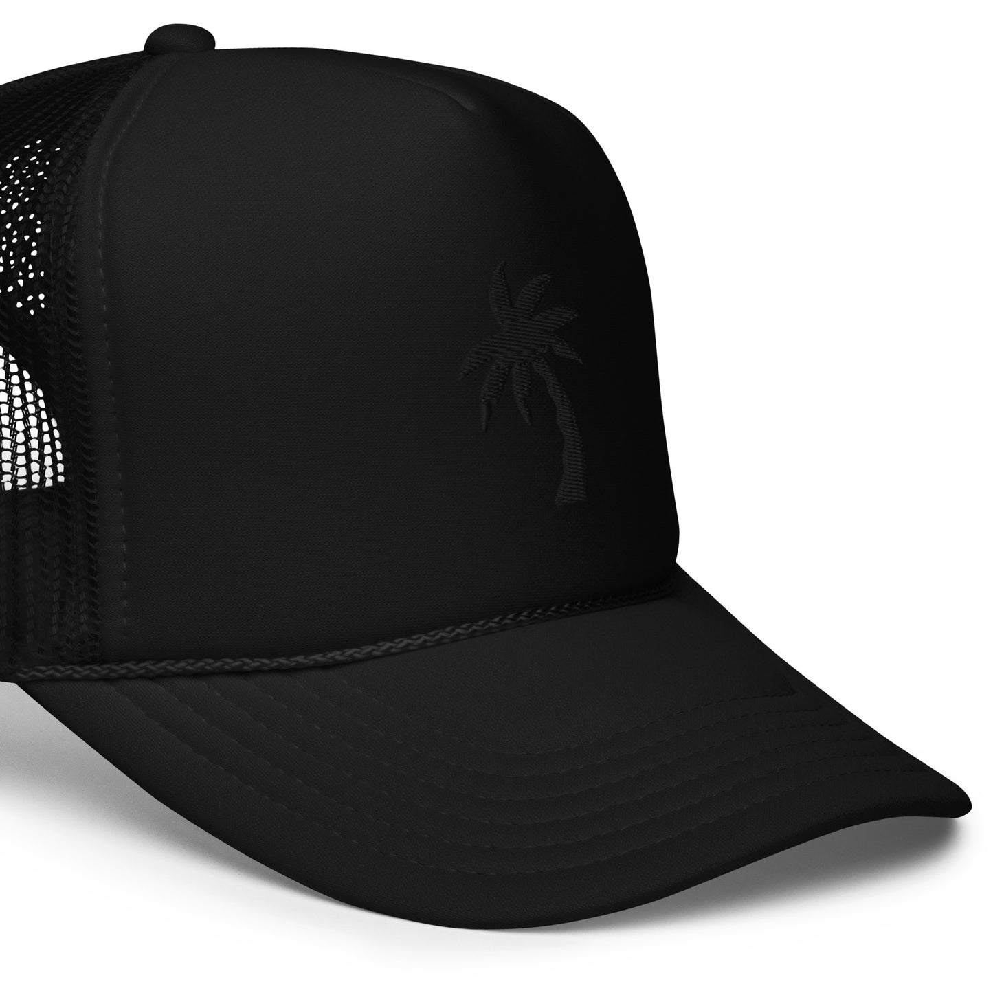 Foam trucker hat palm tree