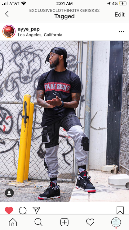 Red Box Take Risks tee