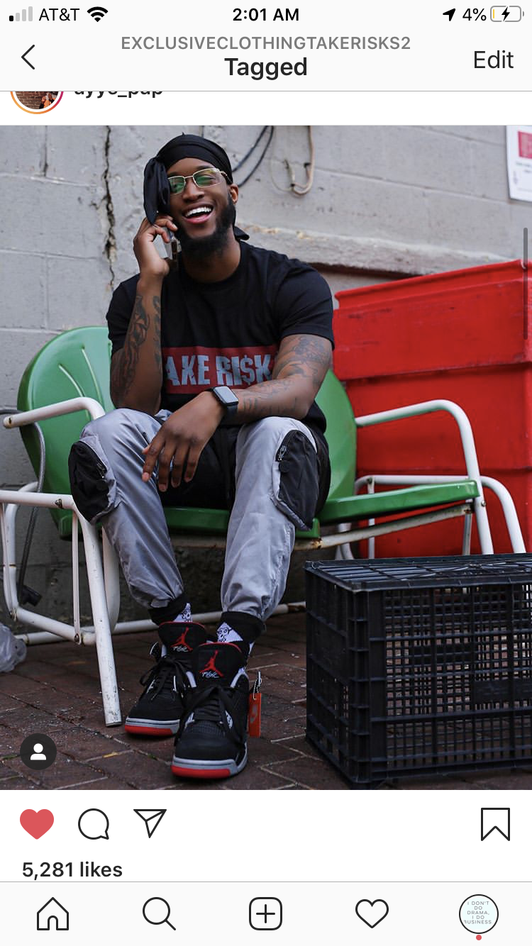 Red Box Take Risks tee