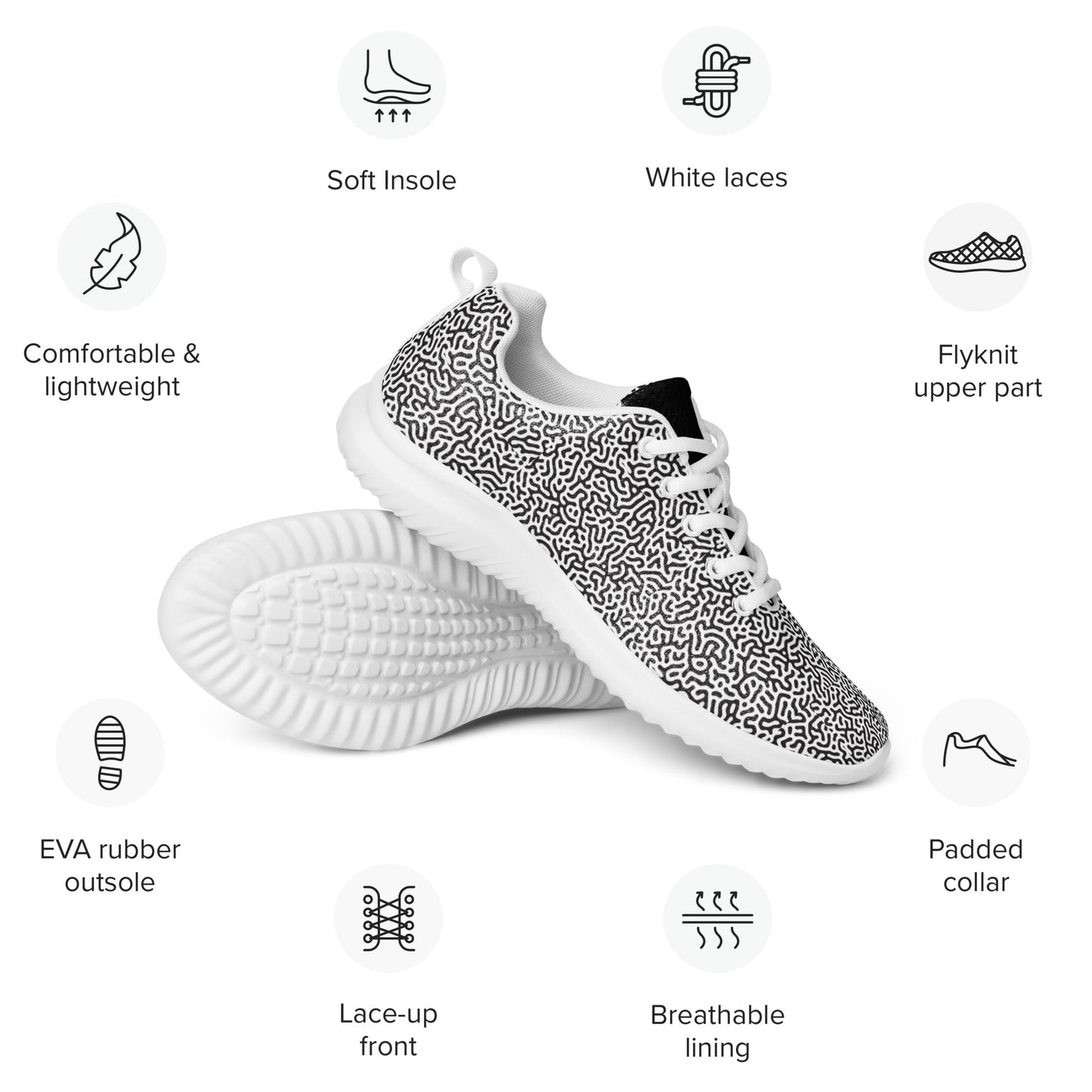 Men’s athletic shoes lb logo