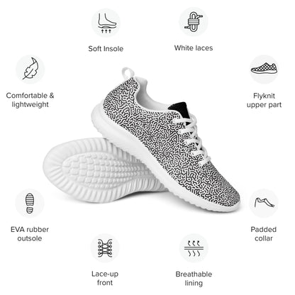 Men’s athletic shoes lb logo