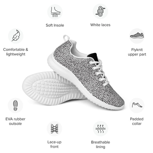 Men’s athletic shoes lb logo