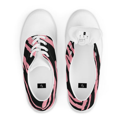 Men’s lace-up canvas shoes