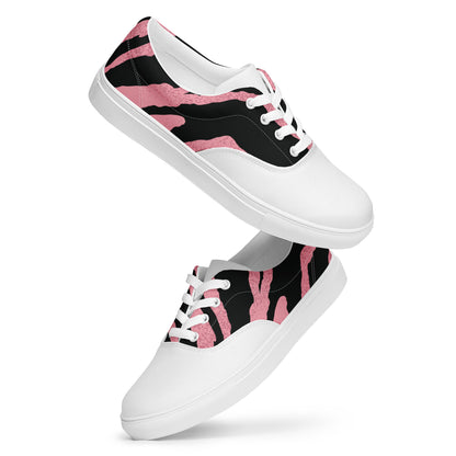 Men’s lace-up canvas shoes