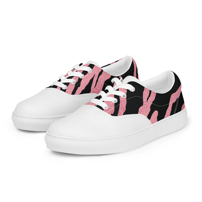 Men’s lace-up canvas shoes
