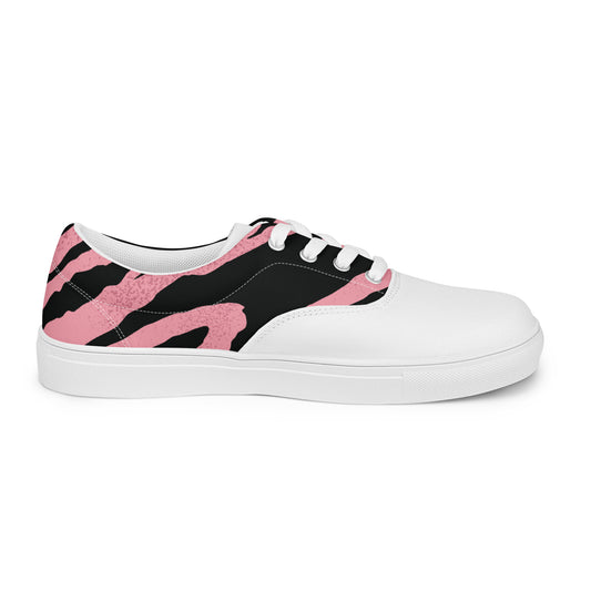 Men’s lace-up canvas shoes