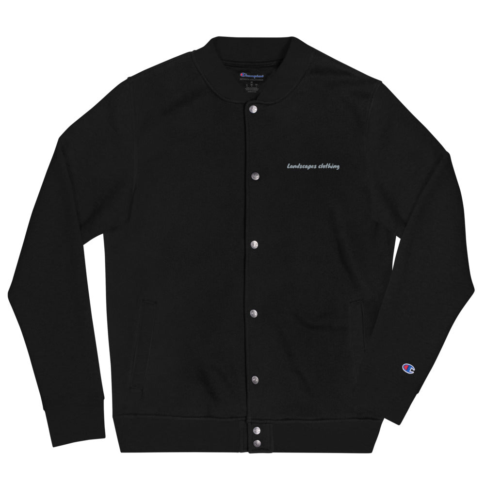 Embroidered Champion Bomber Jackeandscapes