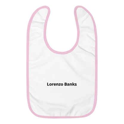 Embroidered Baby Bib