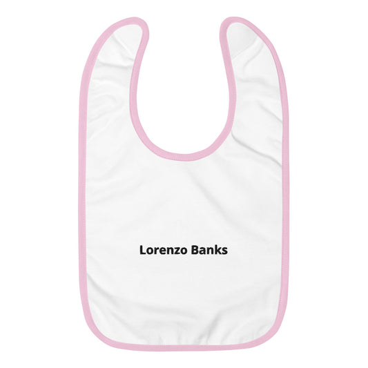 Embroidered Baby Bib