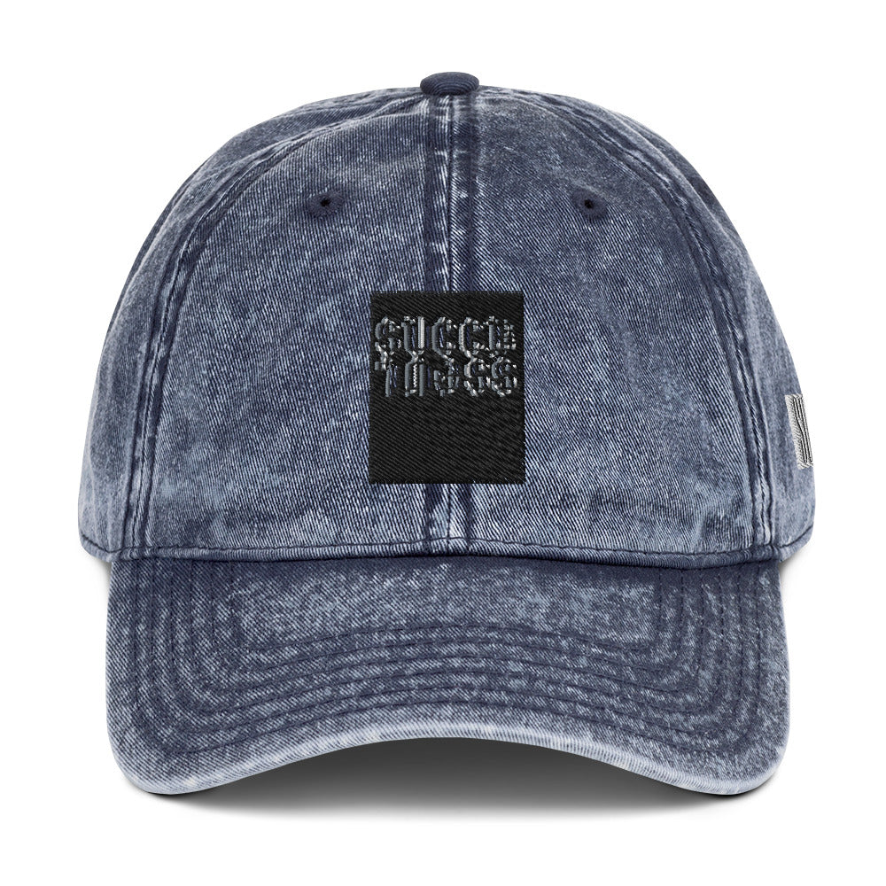 Vintage Cotton Twill Cap