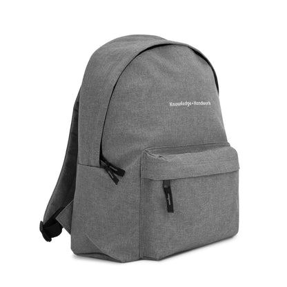 Embroidered Backpack