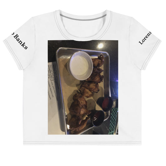 All-Over Print Crop Tee