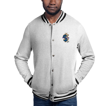 Embroidered Champion Bomber Jacket