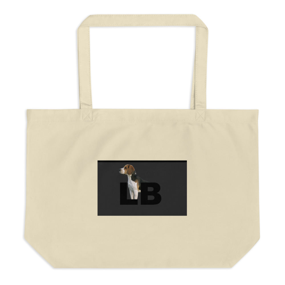 Large organic tote bag