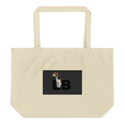 Large organic tote bag