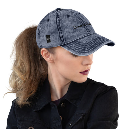Vintage Cotton Twill Cap lorenzobanks