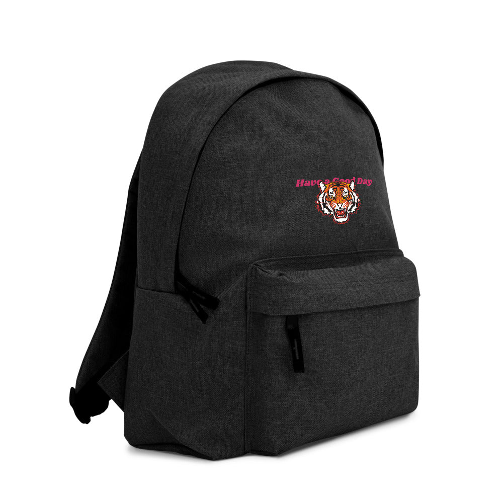 Embroidered Backpack