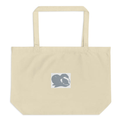 Large organic tote bag