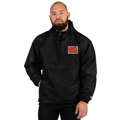 Lorenzobanks x PEACHH Embroidered Champion Packable Jacketon sale every Xmas