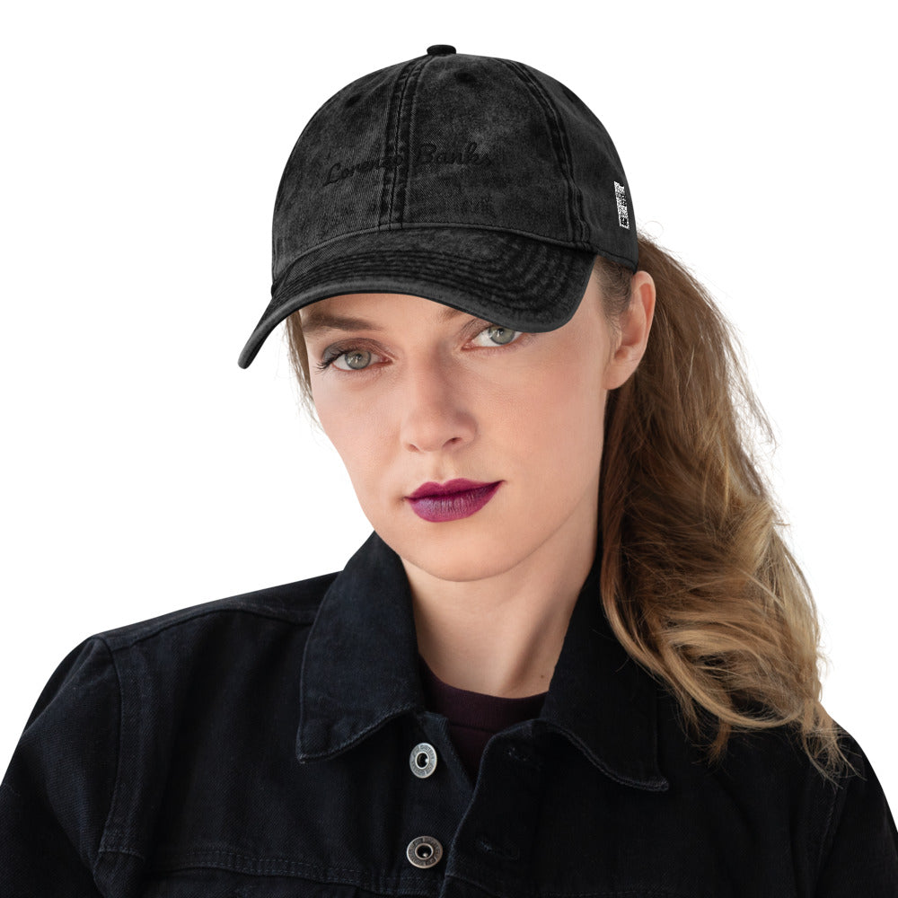 Vintage Cotton Twill Cap lorenzobanks