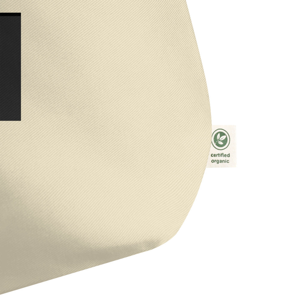 Large organic tote bag