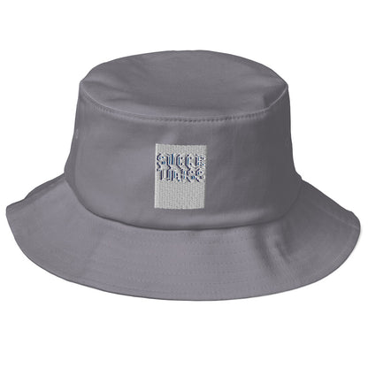 Old School Bucket Hat blue success