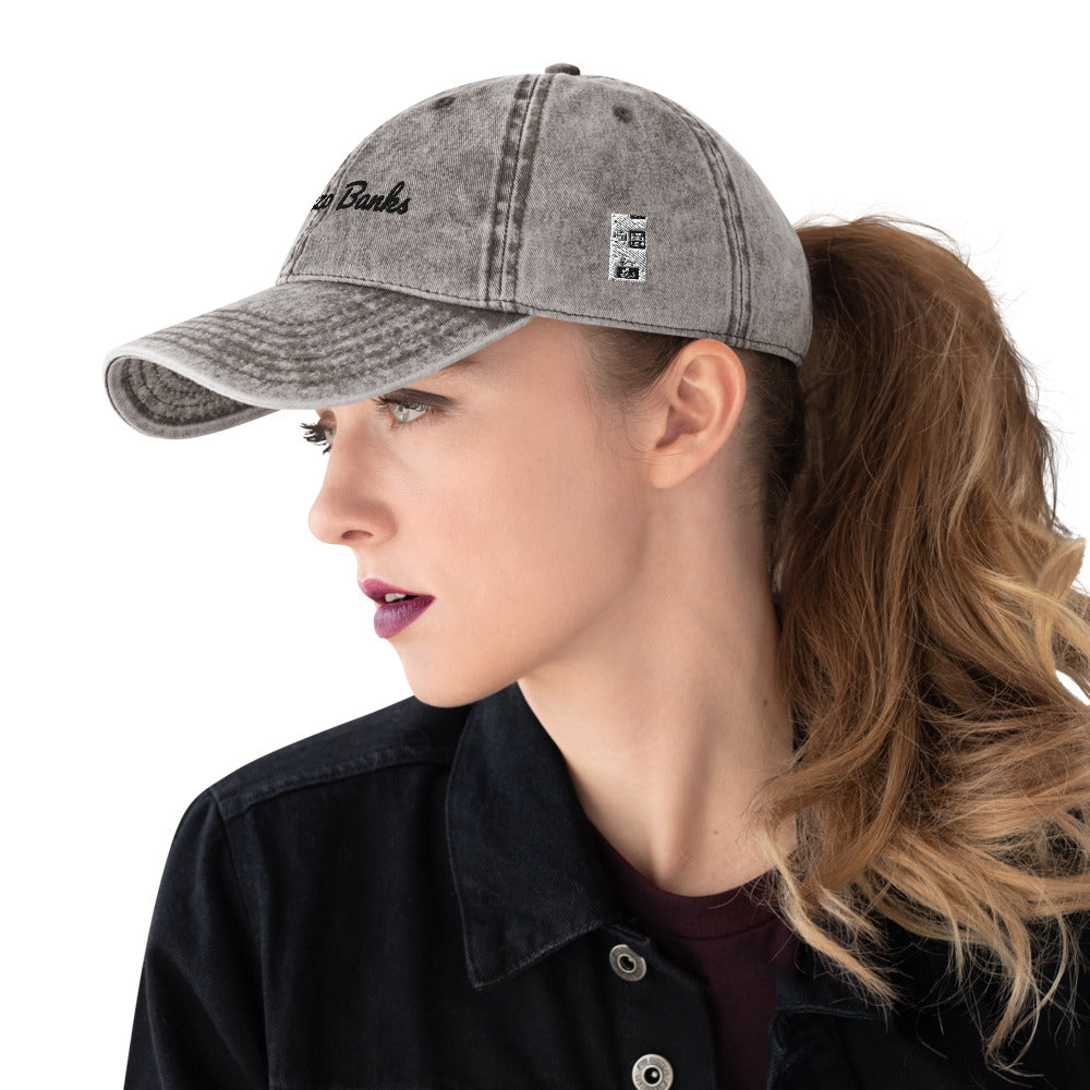 Vintage Cotton Twill Cap lorenzobanks
