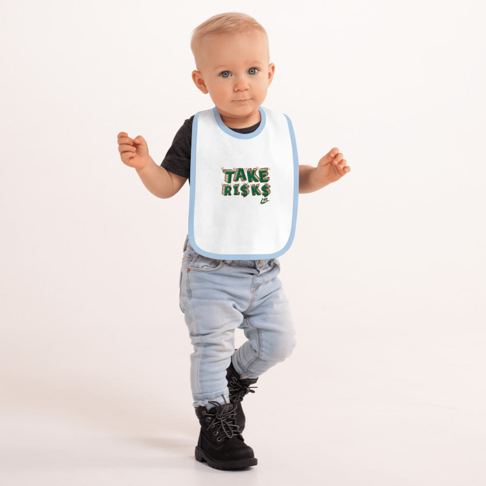 Embroidered Baby Bib