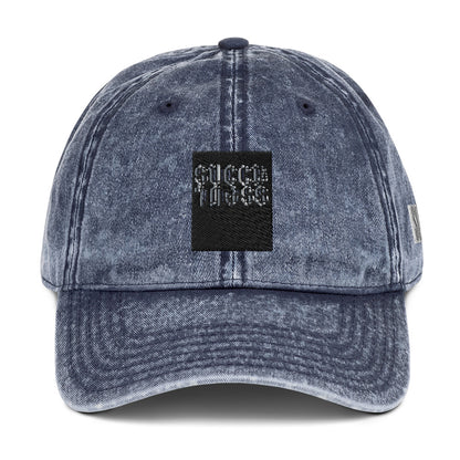 Vintage Cotton Twill Cap