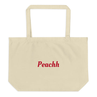 Large organic tote bag