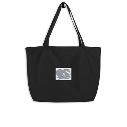Large organic tote bag