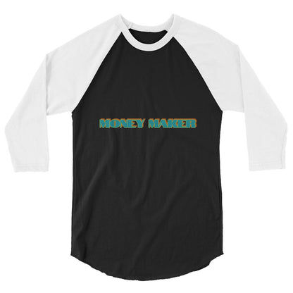 3/4 sleeve raglan shirt