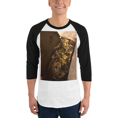 3/4 sleeve raglan shirt