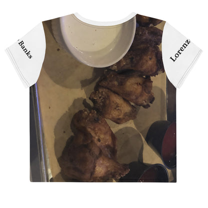 All-Over Print Crop Tee