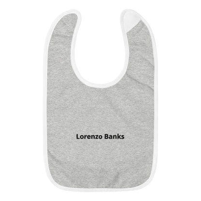 Embroidered Baby Bib