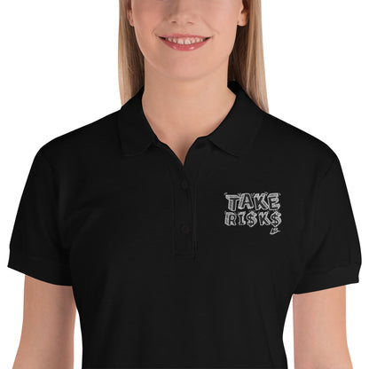 Embroidered Women's Polo Shirt