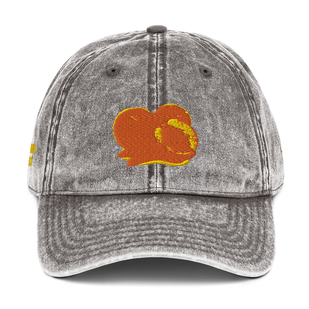 Vintage Cotton Twill Cap PEACH