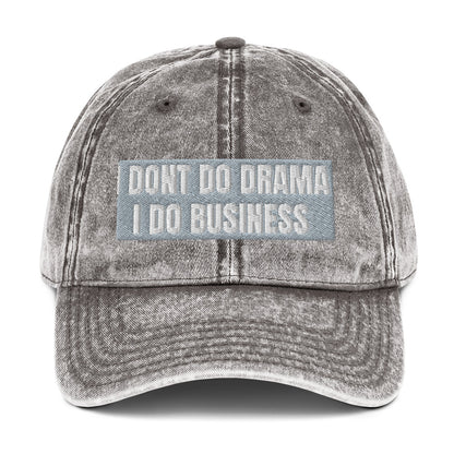 Vintage Cotton Twill Cap