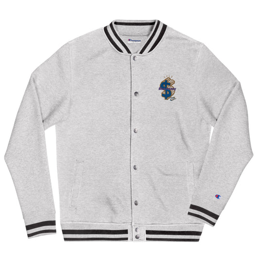 Embroidered Champion Bomber Jacket