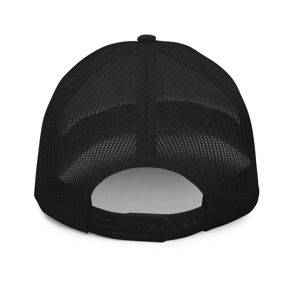 Trucker Cap BE SAFE BLACK YELLOW