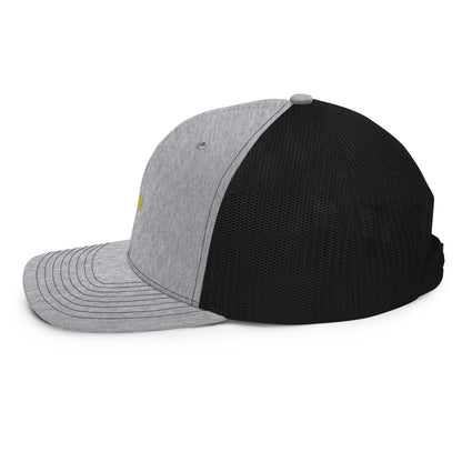 Trucker Cap BE SAFE BLACK YELLOW